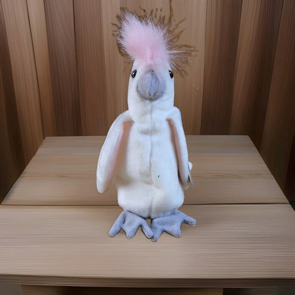 Ty Beanie Baby “KuKu” the Cockatoo Great Used Condition
